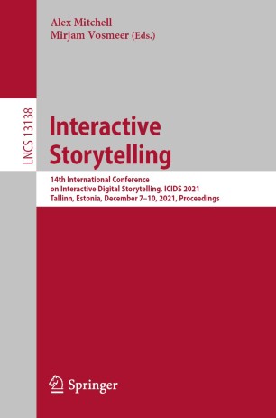 International Conference on Interactive Digital Storytelling Proceedings