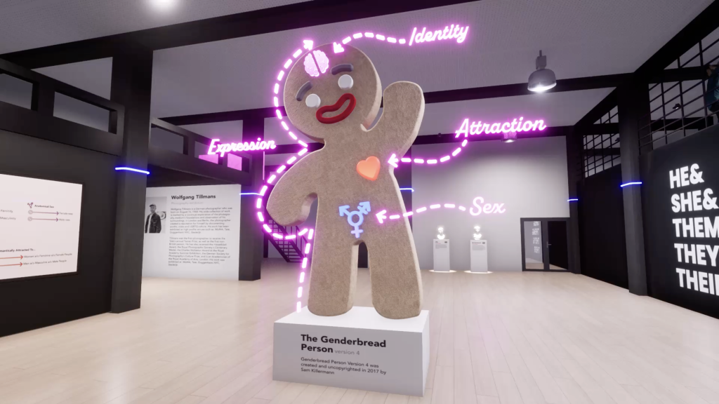 VR for Diversity: A Virtual Museum Exhibition about LGBTIQ+